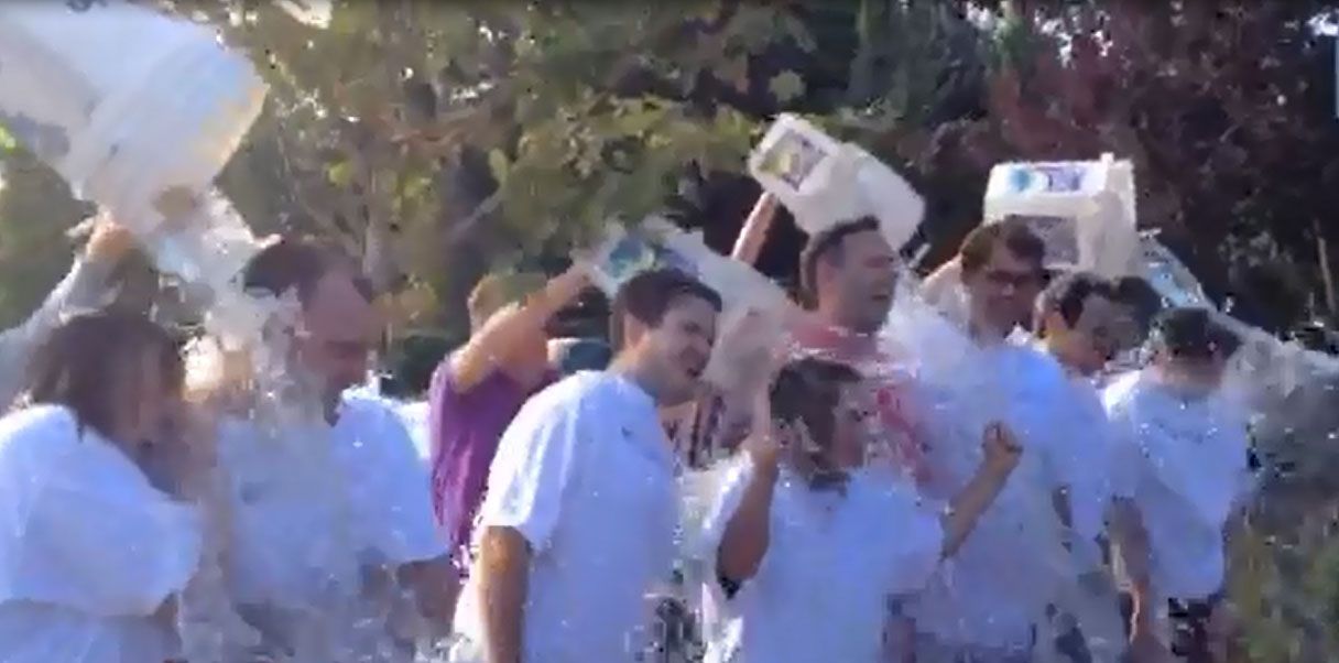 IceBucket1 SeniorHomes.com takes the Ice Bucket Challenge